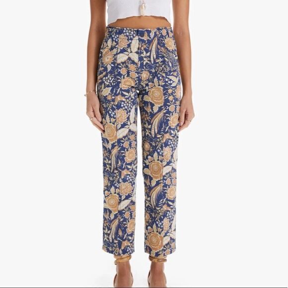 Mother Denim THE SPRINGY ANKLE Pant - The Accidental Florist Size 25 - Picture 1 of 16